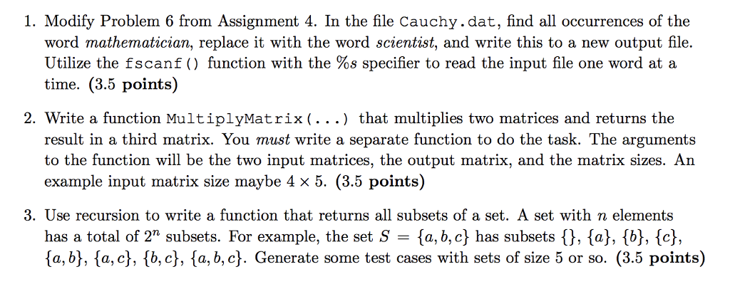 the cauchy file is right below and the problems are after that