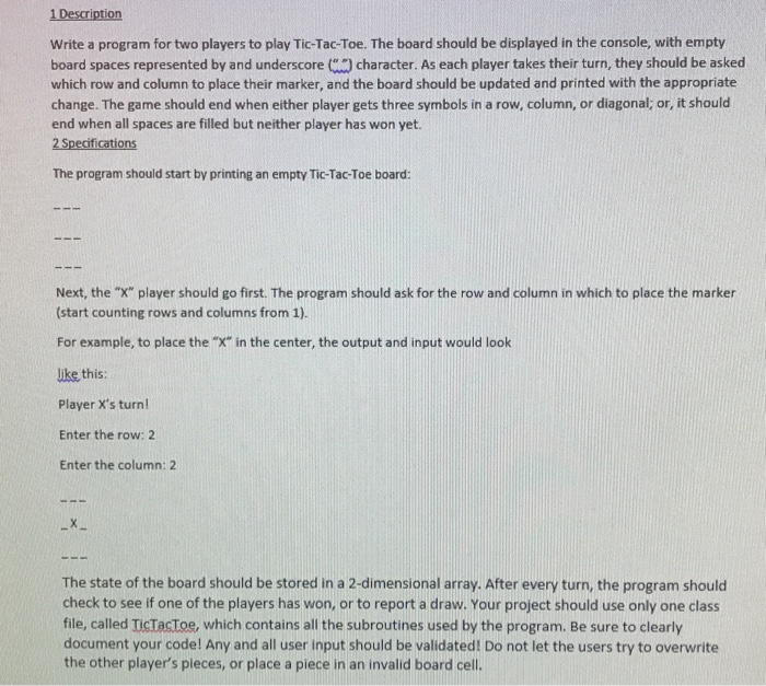  Java eclipse IDE Write a program for two players to play