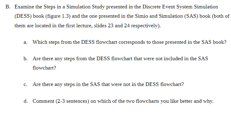  B. Examine the Steps in a Simulation Study presented in the