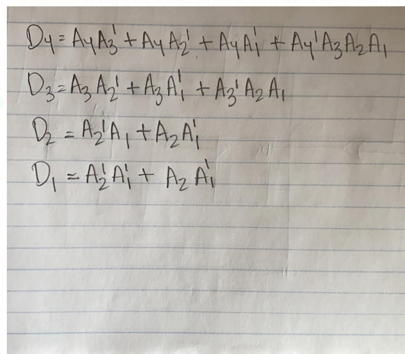  Reduce the boolean expression using Demorgans theorem, then design the 4-bit