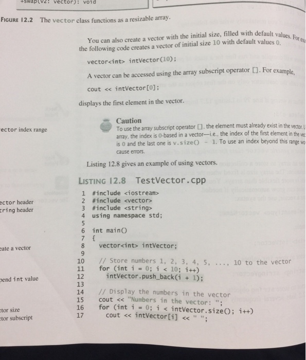 template function that can swap 2 generic elements (page 462 code example