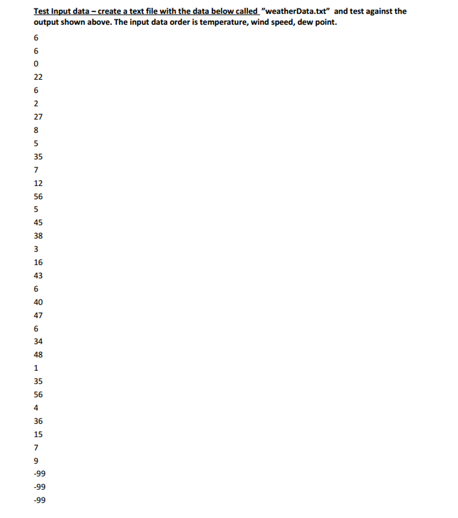 the wind chill factor and cloud base altitude from inputs of temperature,