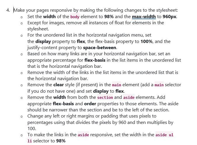 USING RESPONSIVE WEB DESIGN - CSS Lab 4 - Web Application Programming