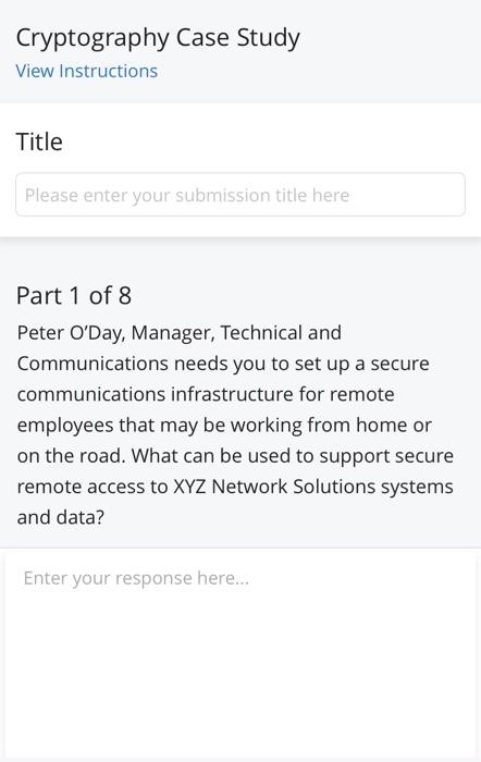 controls. 3. Evaluate the scenario 4. Apply knowledge in the given scenario