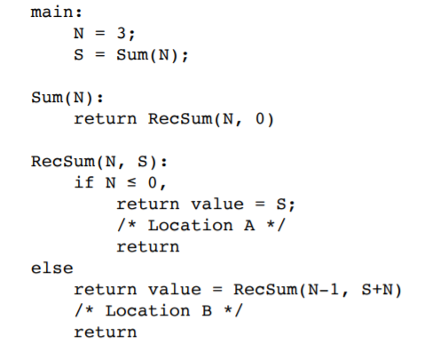 Prob 1 LC3 If we implement a runtime stack using an array,