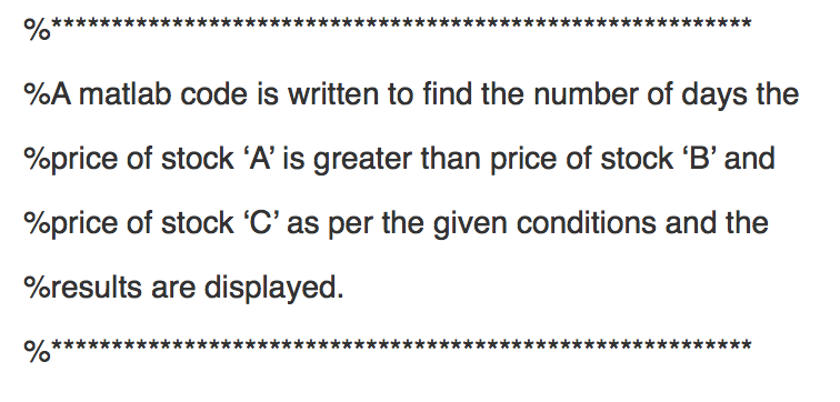 (Matlab Script Help) (Please include comment% to explain the steps of the