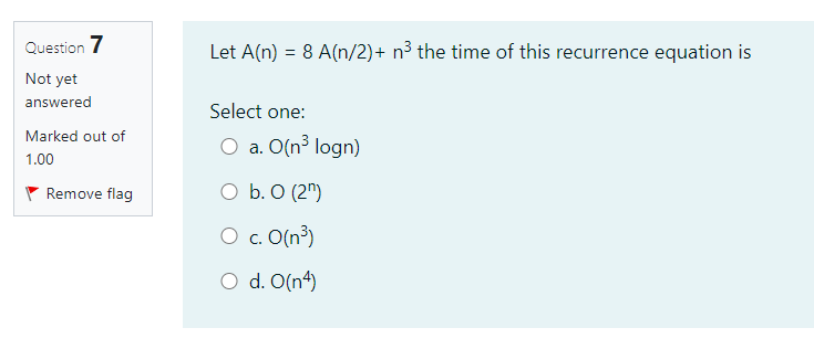 Not yet answered if (n