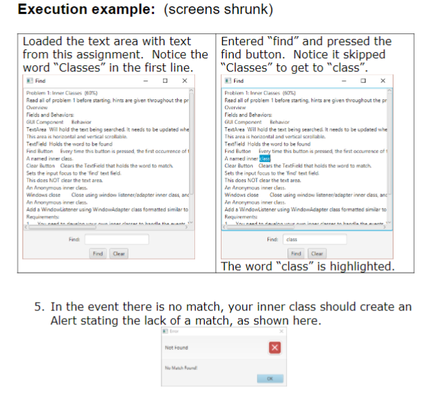 Thank you! Problem 1: Inner Classes (60%) Read all of problem 1