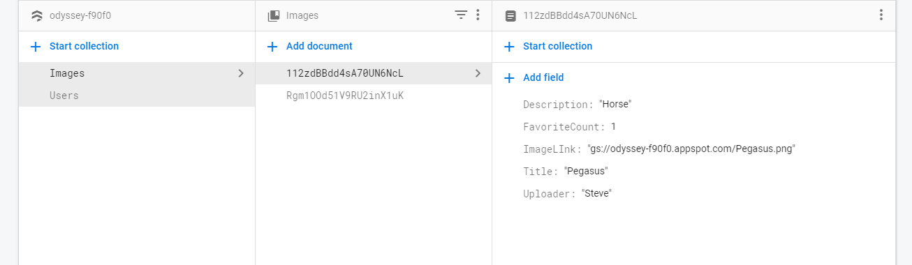 storage. My goal is to have one page of the site display