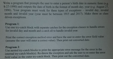 Using C++: Code Program 2 only Wtite a program that prompts the