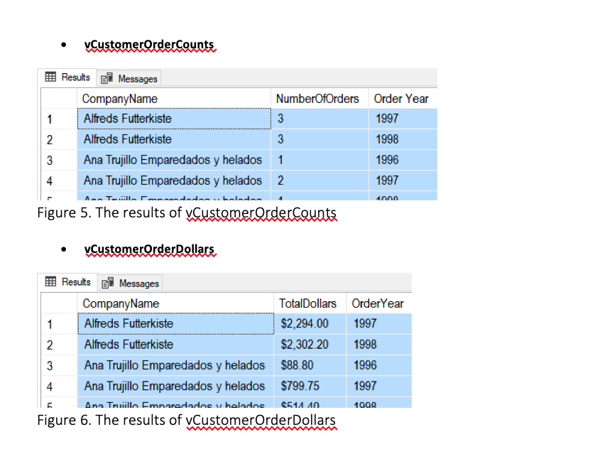 found in the Northwind database. Your project manager has volunteered you to