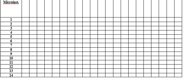 of the CPU, or DIV, R6, (R13)) all the info. please solve