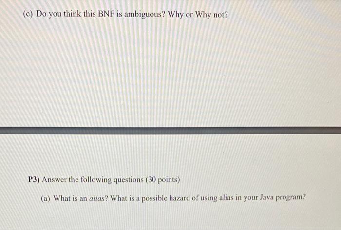 Cache memory can improve the performance. (c) A variable can have multiple
