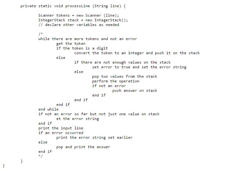 and tokens will be separated by white space. Operators may be (*,and
