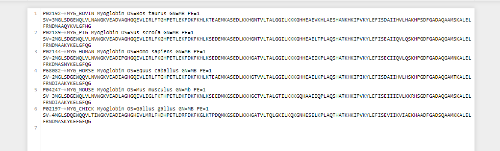 LAB TASK: Implement a program in python that will open a FASTA