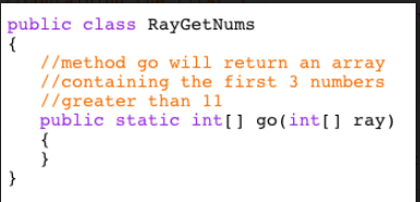 11, then return as many as you find. You will always return