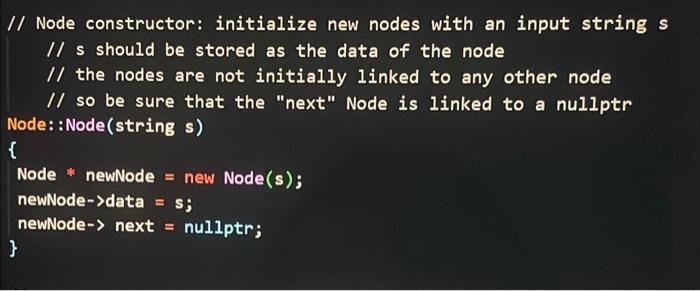  Is the node part okay? is something wrong in the push()
