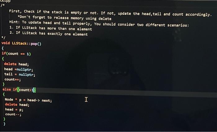 constructor: initialize new nodes with an input string s // s should