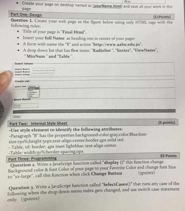  code HTML5 + CSS + JS Please solve quickly my name