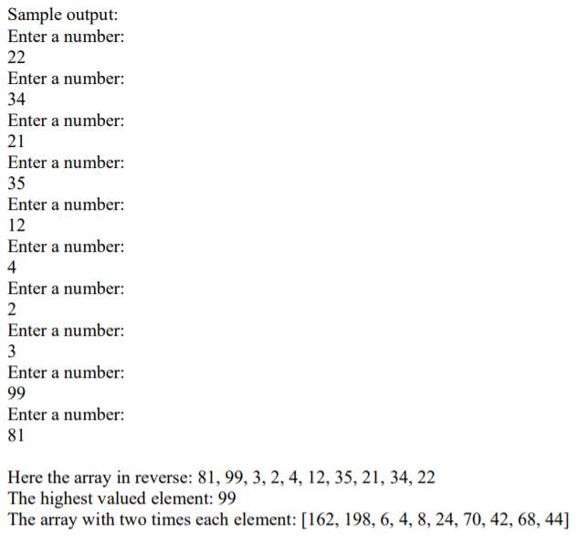 for a beginning Java course. Thank you! Write a program with a