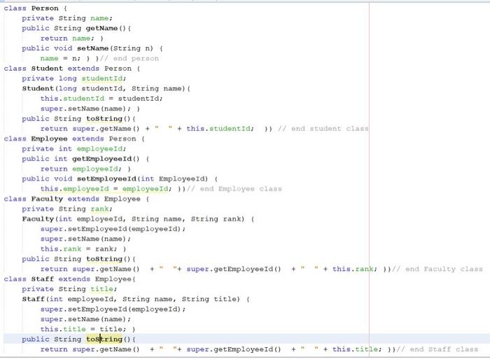  i need the code main of the program and UML class
