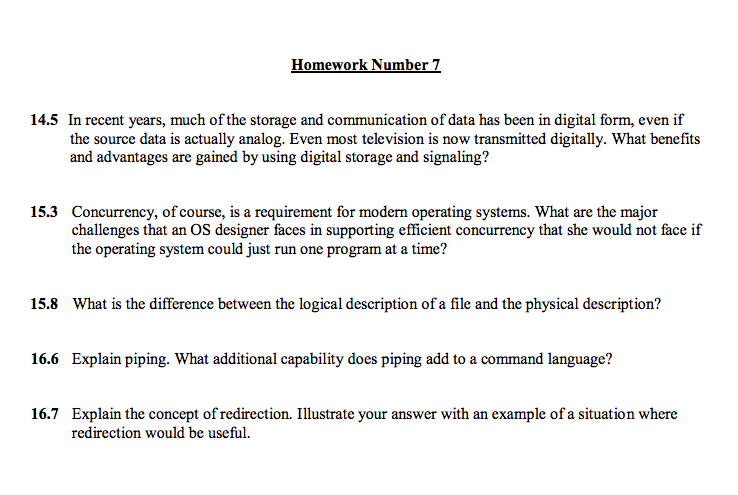 Computer System pleases answer as much as you can from 14.5 to