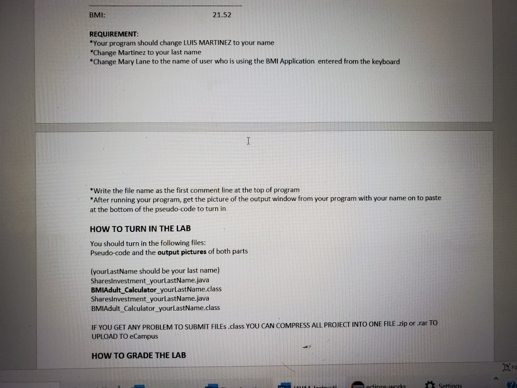 name: "); name input.nextLine(); System.out.print("Enter the number of shares:"); numbeOfShare-input.nextInt(); System.out.print("Enter price