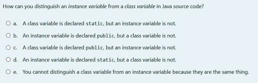 \{ private static int count =0; public static void increment() \{ count++;