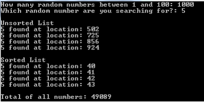 A program that generates random numbers that are between 1 and 100,