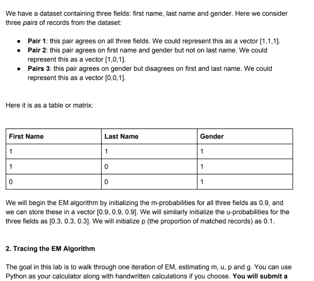  need python code OR manual calculation process for calculating, and answer