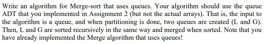 Please write the code for that question in Java. I want to