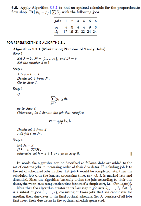  PROBLEM 6.6 PLEASE DO IT STEP BY STEP. IFORMATION THAT MAY
