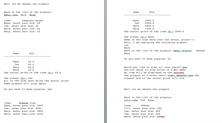 rules of the game before writing your code. Problem: Write a program