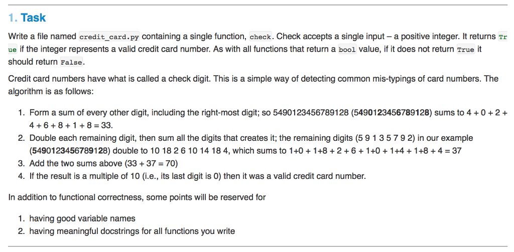 If you could help answer this question, that would be great! 1.