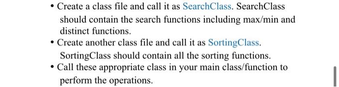 program to perform Search and Sorting on randomly generated 10,000 and 50,000