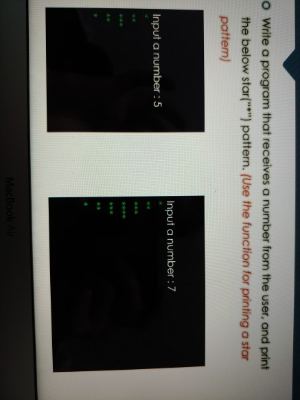 receives string input repeatedly from the user, and outputs the message to