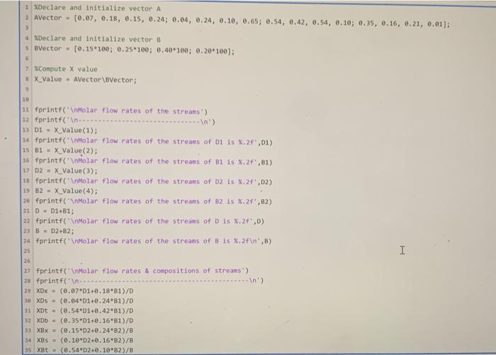 A AVector = [0.07, 0.18, 0.15, 0.24; 0.04, 0.24, 0.10, 0.65; 0.54,