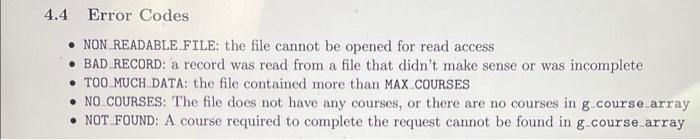 the course description may be larger than the space available to store