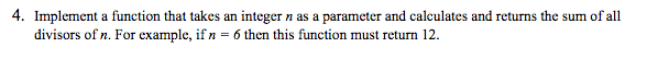 Implement a function that takes an integer n as a parameter and