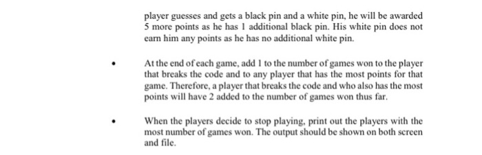 Allow any number of players to play MasterMind together. For the game