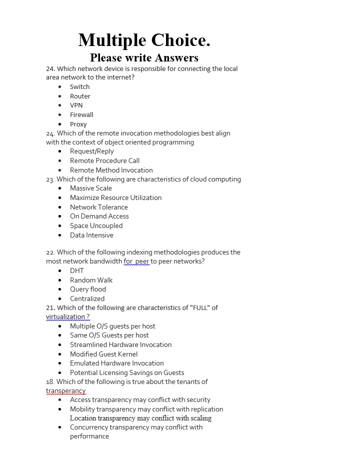 Which network device is responsible for connecting the local area network