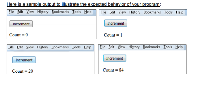 Write a script that contains a button (in the external file called