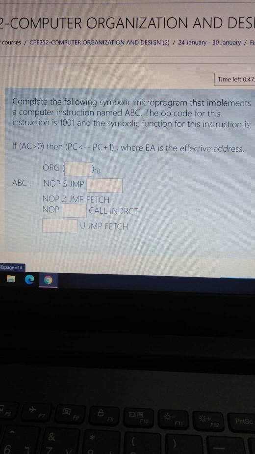 2-COMPUTER ORGANIZATION AND DESI courses / CPE252 COMPUTER ORGANIZATION AND DESIGN