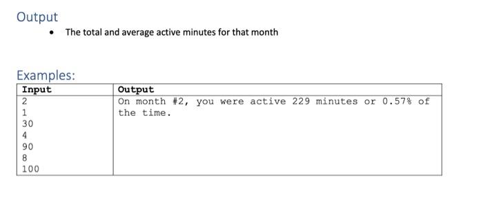 etc) In this first problem, will you start implementing a program that