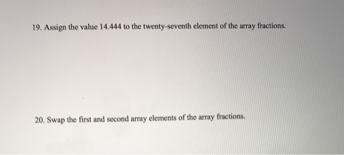 indirectly d) indirectly, indirectly 2. The definition char string1[] "first"; = is