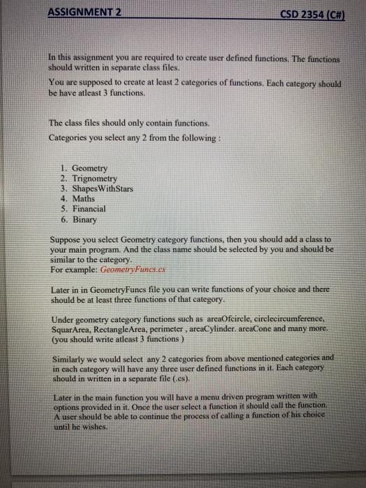  please do the all 6 function. i need all six its