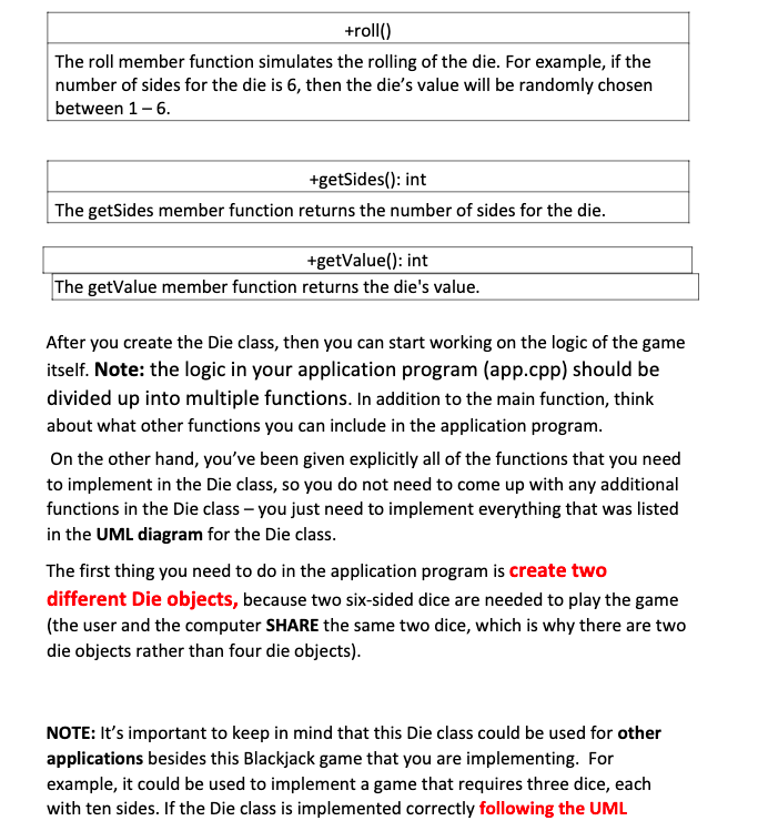 THE OUTPUT THANKS! For your second programming assignment, you will be writing