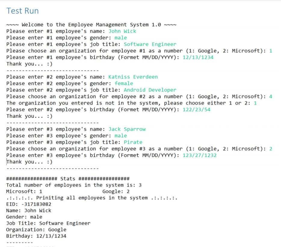 *disclaimer. please only use array. No ArrayList or hashcode. Thanks. Task: You