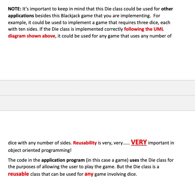 an object- oriented C++ program that lets the user play against the