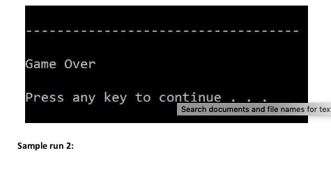 variation of the game, two six- sided dice are used instead of